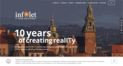 Desktop Screenshot of infolet.pl